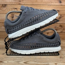 Nike Trainers Mens Size UK 8 Mayfly Woven Grey White Summer Beach Breathe Shoes