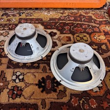 Pair 2x Vintage 1966 Celestion Marshall 7442 Bluesbreaker 10" Speakers *1960s*