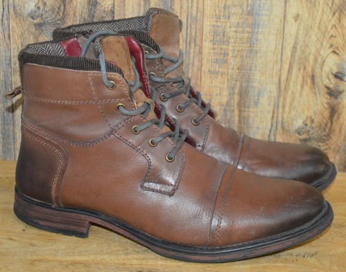 Matalan mens brown leather - brown,