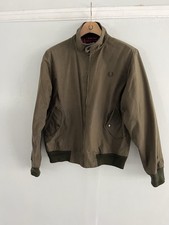 Fred Perry Made In England Waxed Harrington Jacket 36” Scarce