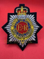 Royal Corps Of Transport Blazer Badge RCOT Embroidered Bullion Wire Blazer Badge