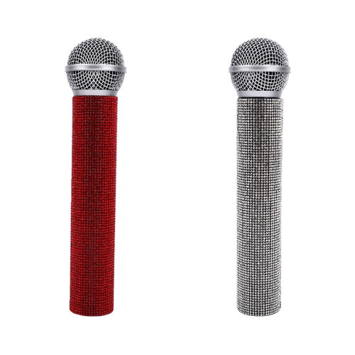Fake microphone toy covered - fake,