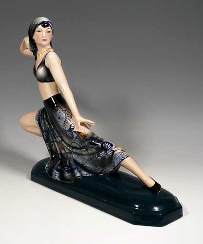 Goldscheider figure vienna - goldscheider,