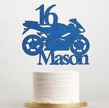 Personalised Cake Topper Biker