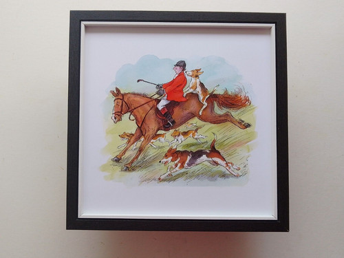 Dog cartoon hunting - dog,