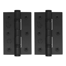 BLACK Internal Door Hinge PAIR