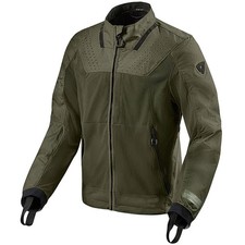 Rev'it Territory Motorbike Motorcycle Textile Jacket - Dark Green
