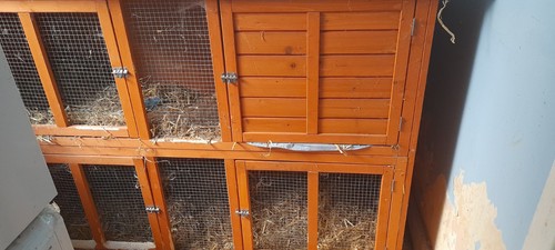 Wooden tier rabbit - wooden, small