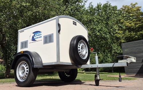 Dog trailer compartments - dog,
