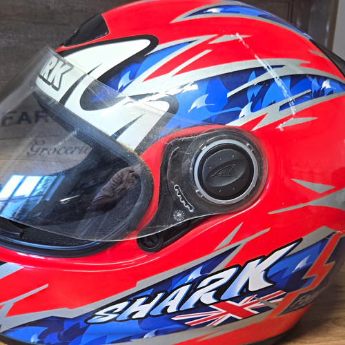 Carl fogarty replica - replica, helmet.