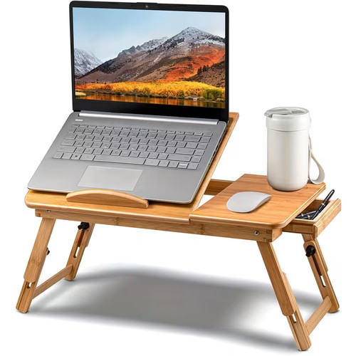 Bamboo folding laptop - folding,