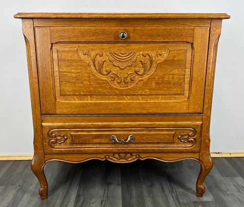 Cabinet vintage french louis - cabinet,