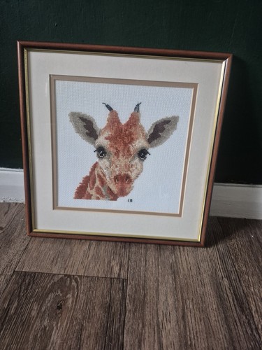 Cute baby giraffe framed - cute,