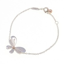Tiffany Bracelet Return to Love Bugs Butterfly SV Sterling Silver 925 K18RG Comb