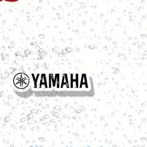 Yamaha fuel tank decals matte - ,