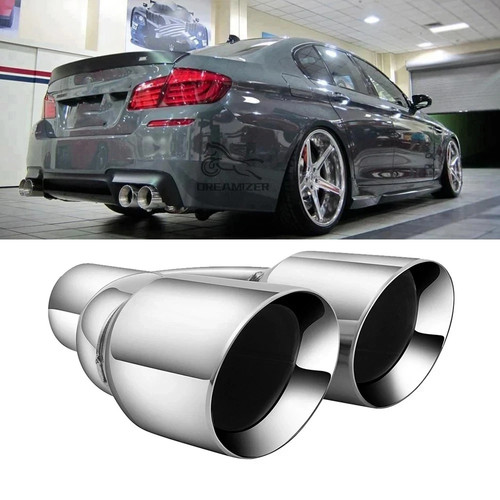 Twin exhaust tip - 3.5",