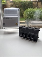 Behringer MICROAMP HA400 Ultra-Compact 4 Channel Stereo Headphone Amplifier