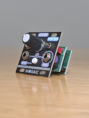 Mosaic clock master - clock, 1u