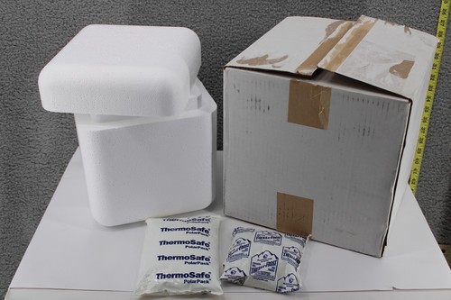 Insulated styrofoam cooler - insulated,