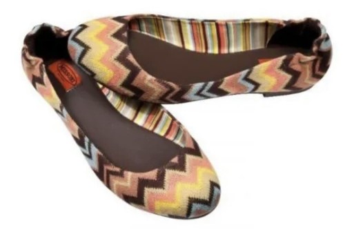 Missoni flats girls knit - missoni,