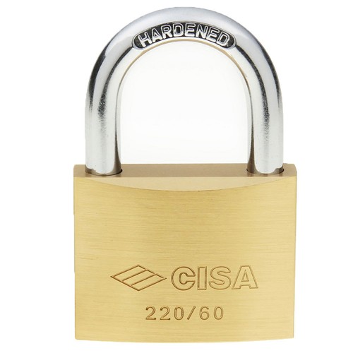 Cisa brass padlock 22010 - cisa,