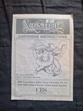 VENTURE CBS Colecovision Game