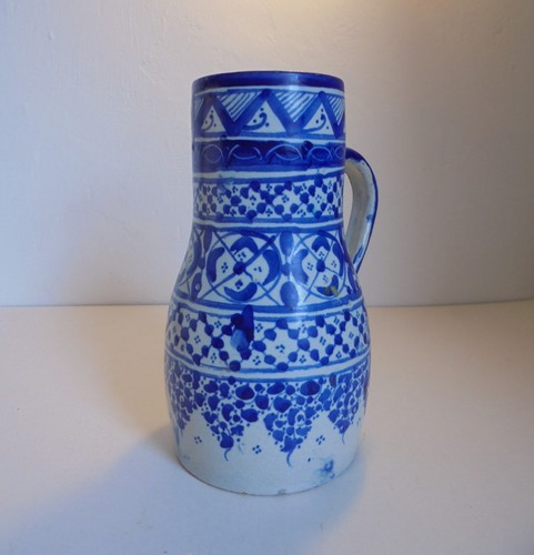Antique blue and white north - blue,