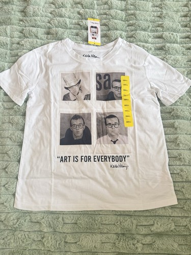 Keith haring shirt white - t,