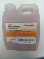 wisedry Silica Gel Desiccant Bead Bulk Reusable with Color Indicating Size 2-4mm