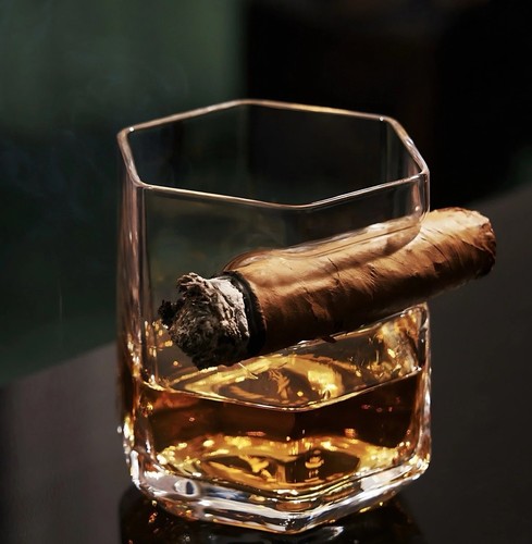 Viski crystal cigar - crystal, 9oz