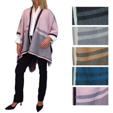 Women's Knitted Poncho Cape