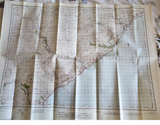 HELMSDALE 1940 war revision ordanance survey ww2 no 17 war office general staff