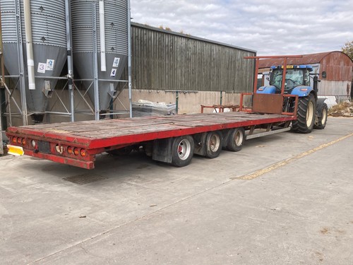 32ft bale trailer - 32ft,