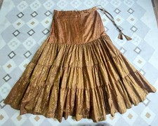 Ladies boho gypsy peasant 100%