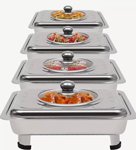 4pcs buffet dish tray - buffet,