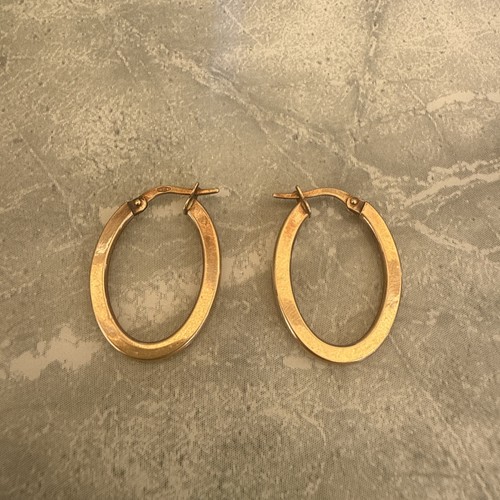 9ct gold earrings 375 solid - gold,