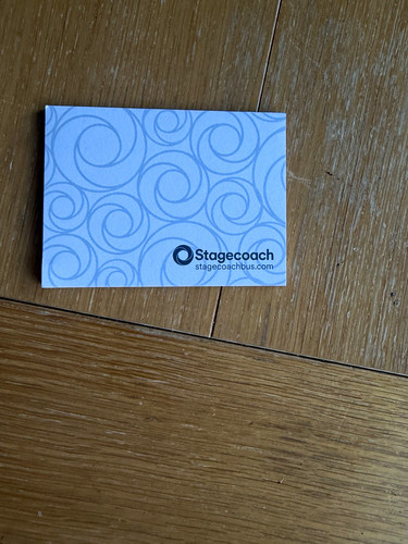 Stagecoach bus ticket - bus,