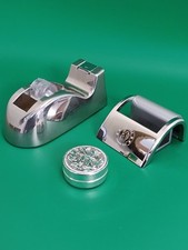 Silver Plate - Chelsea FC Phone Stand / Tape Dispenser  / Measure (B1220)