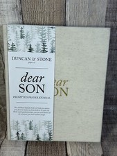 Duncan & Stone Dear Son Prompted Prayer Journal Ivory
