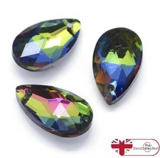 10 CRYSTAL GLASS FACETED SUN