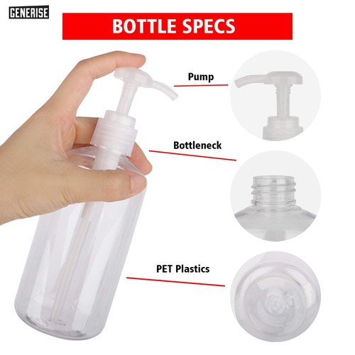 500ml refillable empty pump - 500ml,