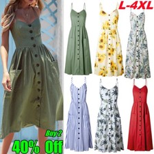 Ladies Beach Midi Beach Dress