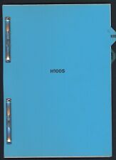 Honda H100S (83-92) Factory Issue Work-Shop Manual Repair Book H 100 S FH83