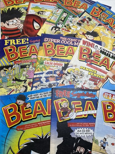 Beano comics from 2002 - 11,