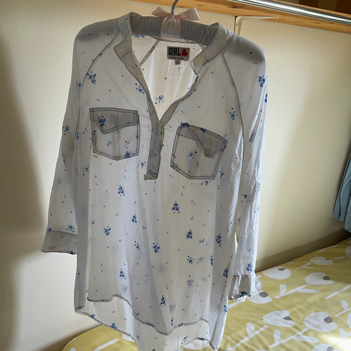 River island white blue - white,