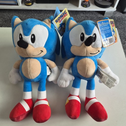 Sonic the hedgehog plush soft - sonic,