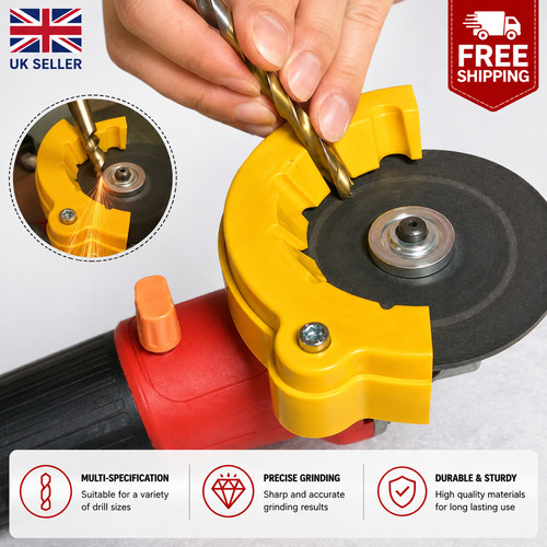 Drill bit sharpener - 6,