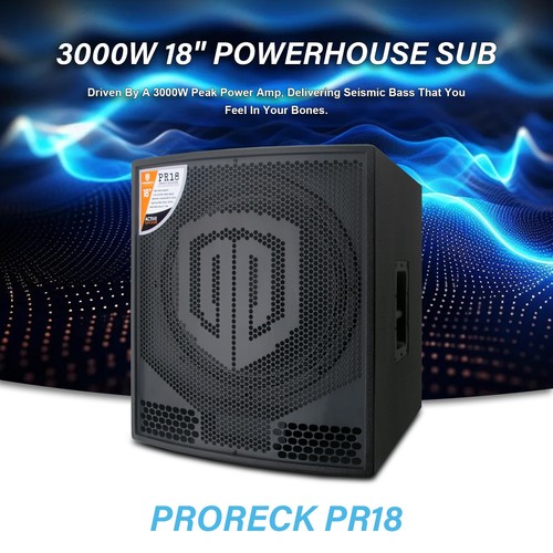 Proreck pr18 3000w - pr18,