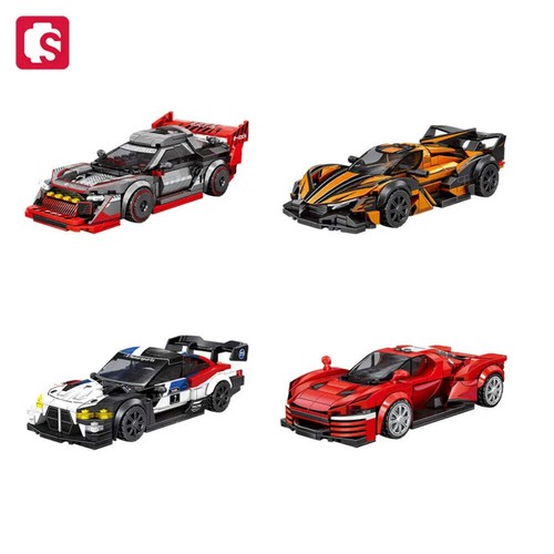 Sembo sports car - car, moc