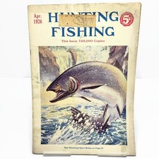 Vintage April 1926 Hunting and